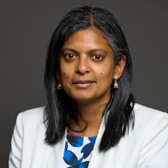 Official portrait of Dr Rupa Huq