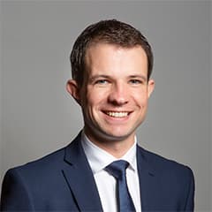 Official portrait of Andrew Bowie