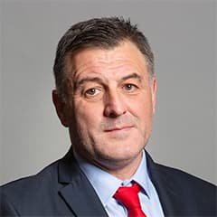 Official portrait of Ian Byrne
