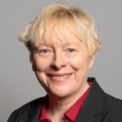 Official portrait of Dame Angela Eagle