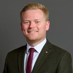 Official portrait of Josh Newbury