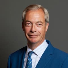 Official portrait of Nigel Farage