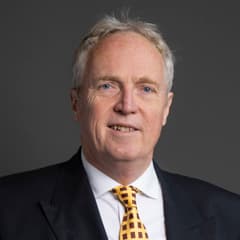 Official portrait of Brian Mathew