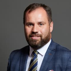 Official portrait of Sean Woodcock